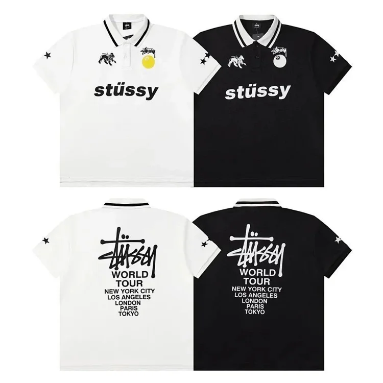 stussy  polo T-shirt tee 7402604562