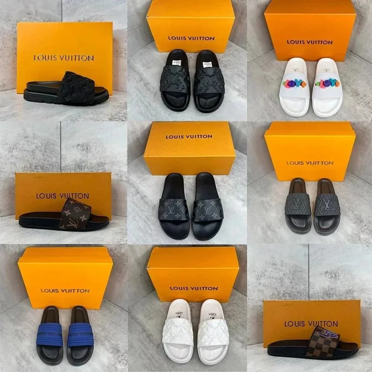 Louis Vuitton slippers    7412275737                                                                               